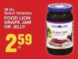Food Lion Food Lion grape jam offer