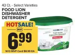 Food Lion Food Lion dishwasher detergent offer