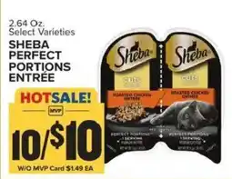 Food Lion Sheba perfect portions entrée offer