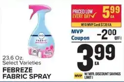 Food Lion Febreze fabric spray offer