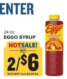 Food Lion Eggo syrup offer