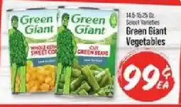 IGA Green Giant Vegetables offer