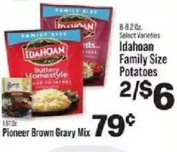 IGA Idahohan family size potatoes offer