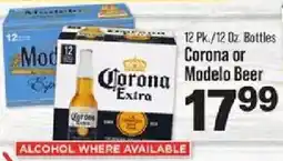 IGA Corona or Modelo Beer offer
