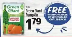 IGA Green Giant Pumpkin offer