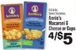IGA Annie's Macaroni & Cheese or Cups offer