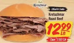 IGA Kretschmar roast beef offer