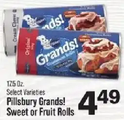 IGA Pillsbury Grands! Sweet or Fruit Rolls offer