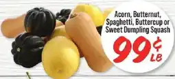 IGA Acorn, Butternut, Spaghetti, Buttermcup or Sweet Dumpling Squash offer