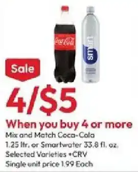 Coca-Cola or Smartwater