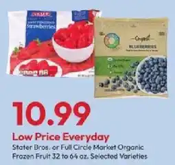 Stater Bros Stater Bros. or Full Circle Market Organic Frozen Fruit offer