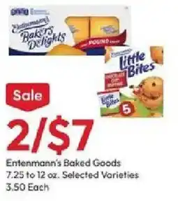 Stater Bros Entenmann's Baked Goods offer
