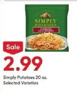 Stater Bros Simply Potatoes offer