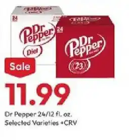 Stater Bros Dr Pepper Diet offer