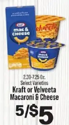 IGA Kraft or Velveeta Macaroni & Cheese offer