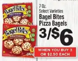 IGA Bagel Bites Pizza Bagels offer