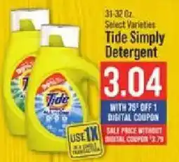 IGA Tide Simply Detergent offer
