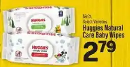 IGA Huggies natural care baby wipes offer