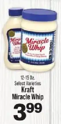 IGA Kraft miracle whip offer