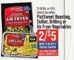 IGA Pictsweet roasting, skillet, grilling or air fryer vegetables offer