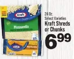 IGA Kraft Shreds or Chunks offer