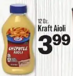 IGA Kraft chipotle aioli offer