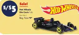 Family Dollar Hot Wheels Die-Casts offer