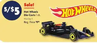 Family Dollar Hot Wheels Die-Casts offer