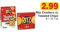 Piggly Wiggly Ritz Crackers or Toasted Chips offer
