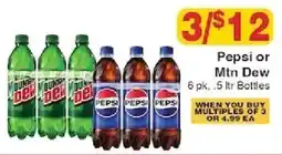 Piggly Wiggly Pepsi or Mtn Dew offer