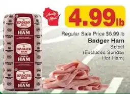 Piggly Wiggly Badger Ham Select offer