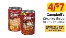 Piggly Wiggly Campbell's Chunky Soup offer