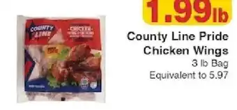 County Line Pride Chicken Wings