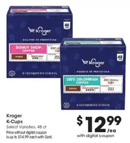 Mariano's Kroger k-cups offer