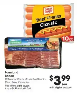 Mariano's Farmland Bacon offer