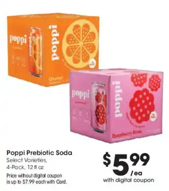 Poppi Prebiotic Soda