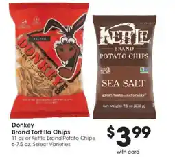Mariano's Donkey Brand Tortilla Chips offer