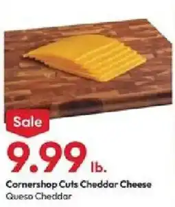 Stater Bros Cornershop Cuts Cheddar Cheese offer