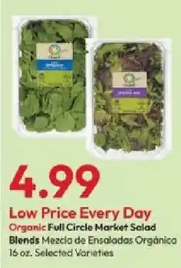 Stater Bros Organic Full Circle Market Salad offer