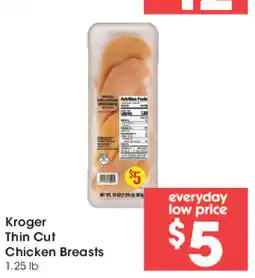 Mariano's Kroger thin cut chicken breasts offer