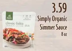 Piggly Wiggly Simply Organic Simmer Sauce offer