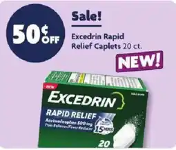 Family Dollar Excedrin Rapid Relief Caplets offer