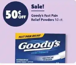 Family Dollar Goody's Fast Pain Relief Powders offer