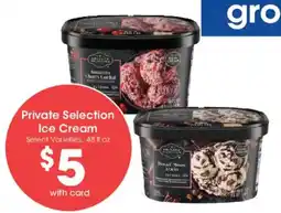 Mariano's Private Selection Ice Cream offer
