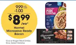 Mariano's Hormel Microwave Ready Bacon offer