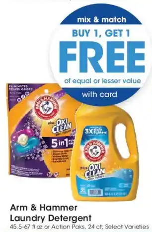 Arm & Hammer Laundry Detergent