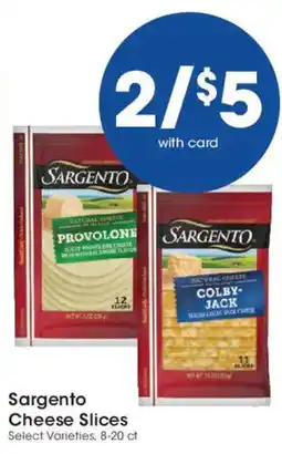 Mariano's Sargento Cheese Slices offer
