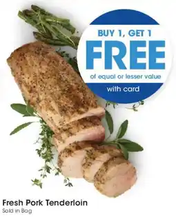 Mariano's Fresh Pork Tenderloin offer