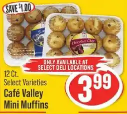 IGA Cafe Valley Mini Muffins offer