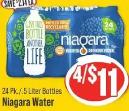 IGA Niagara Water offer